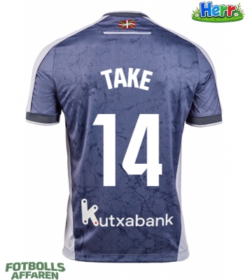 Real Sociedad Takefusa Kubo #14 Bortatröja 2025-26 Kortärmad